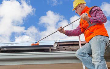 Brampton Abbotts soft wash roof cleaning